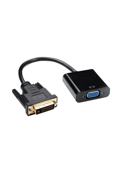 Dvi - D (24+1) To Vga Aktif Dönüştürücü Kablo (Dvı-D Erkek - Vga