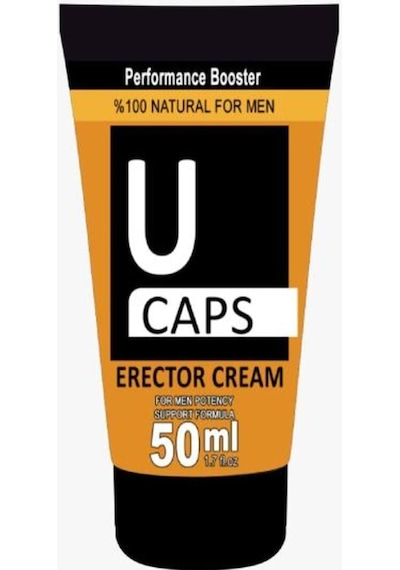 U Caps Cream Erkeklere Kaldırma Ve Sertleştirme Kremi 50 Ml