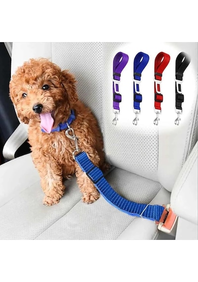 Tr Kedi Köpek Araç İçi Ayarlanabilir Emniyet Kemeri 65 Cm