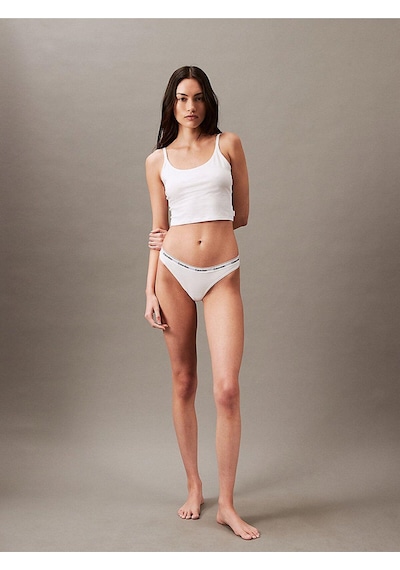 Calvin Klein Kadın Tanga-9111 Beyaz