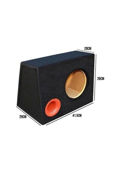 Elyaflı 20 Cm Subwoofer Kabin