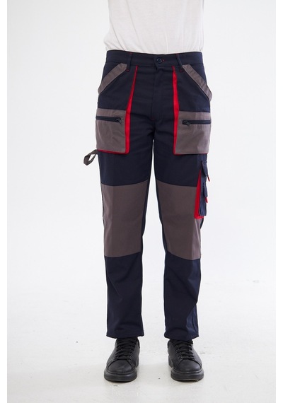 Orange Safety Lacivert Harman Karışımı Pantolon