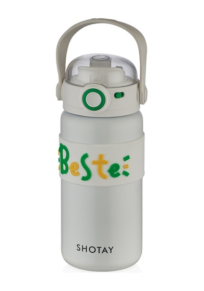 Shotay Beste Çelik Termos Matara Beyaz 500 Ml.