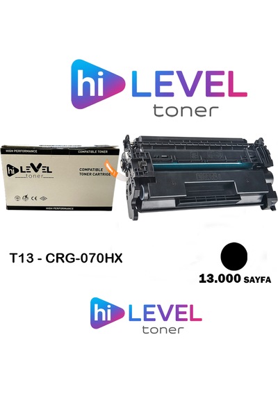 Ht-t13hx, Hilevel Toner Canon 1440if T13 13k Yüksek Kapasite Muadil Toner