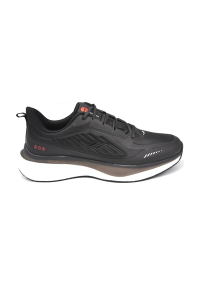 Lescon Dravit A-shock Foam Erkek Spor Ayakkabı Siyah Siyah