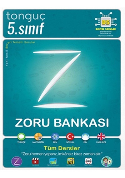 5. Sınıf Zoru Bankası Tüm Dersler / Kolektif / Tonguç Akademi / 9786254223570