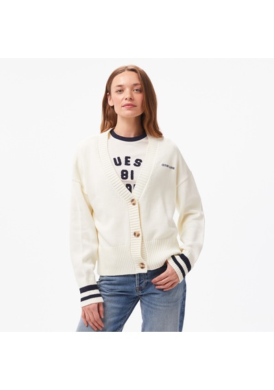 Guess Kadın Beyaz Sweatshirtw4br81z3hm1