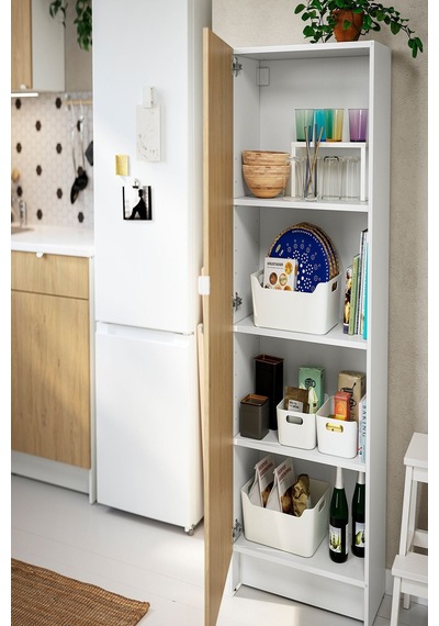 Ikea Meşe Dayanıklı Mutfak Dolabı 60x31x153 Cm Meşe Görünümlü