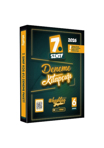2026 7.Sınıf #hashtag Kazanım Değerlendirme Sınavı 6lı SARMAL Deneme Paketi Çözümlü Türkiye Geneli
