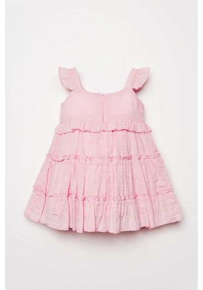 U.S. Polo Assn. U.s. Polo Assn Kız Bebek Elbise Pembe-2277 Pembe