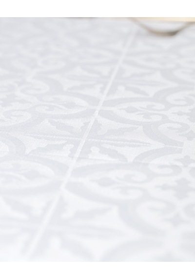 Madame Coco Pradines Masa Örtüsü - Beyaz - 160x300 Cm 8684427114094 Çok Renkli