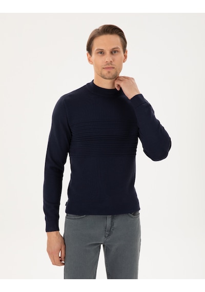 Pierre Cardin Erkek Lacivert Kazak /triko 50296438-vr033 Lacivert