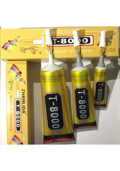 T8000 Tutkal Cep Telefonu Lcd Ekran Yapıştırıcı 15Ml-50Ml-110Ml