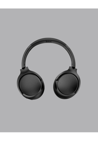 Siyah Kablosuz Bluetooth Kulaklık 300 Mah Hızlı Şarj Katlanabilir Pedli