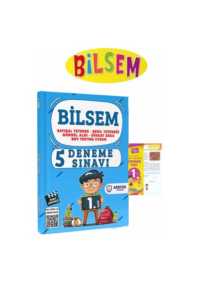 Ardışık Yayınları 1. Sınıf Bilsem Deneme Sınavı + 1. Sınıf Yaprak Test