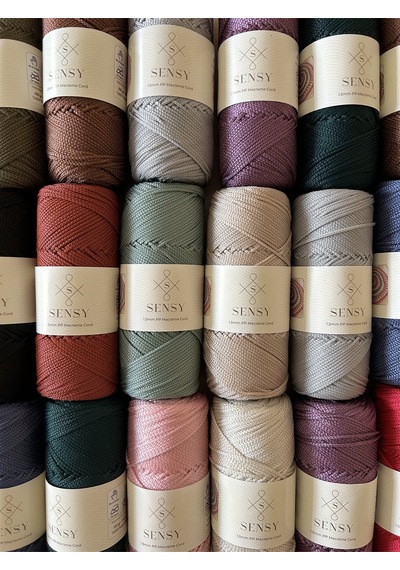 1.5 Mm - 100 Gr Polyester Makrome Ipi Hakı 150 M Polyester Makrome Ip Supla Ip Ve Çanta Ipliği