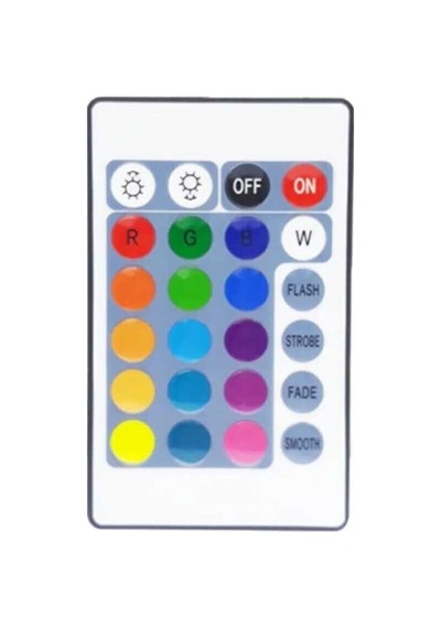 Onerous 24 Tuş Yedek Rgb Led Kumanda Haki