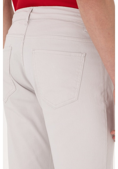 U.S. Polo Assn. Erkek Açık Gri Kanvas Pantolon 50309126-VR001