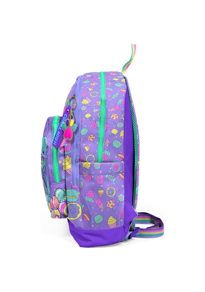 Coral High Kids Şeker Ayıcık Desenli Okul Sırt Çantası 33205 Lila
