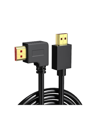 Aogo Hdmi L Kablo 90 Derece Hdmi Erkek Erkek 150 CM