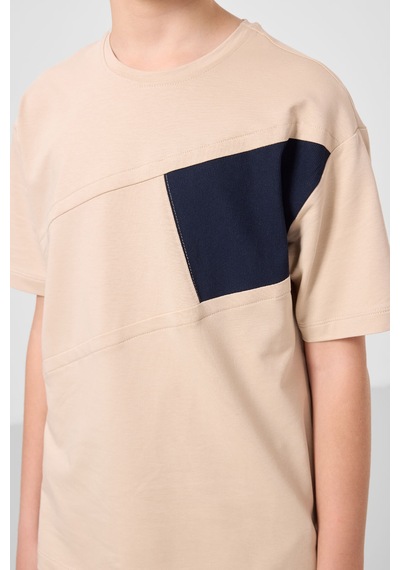 Bej-lacivert Pamuklu Oversize Fit Dokuma Hafif Esnek Chino Erkek Çocuk Şort Takım - 11275 Bej Bej-lacivert Pamuklu Oversize Fit Dokuma Hafif Esnek Chino Erkek Çocuk Şort Takım - 11275 Bej