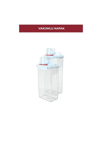 2'li Sızdırmaz Kedi Köpek Mama Saklama Kabı 2300 Ml Ve 2800 Ml