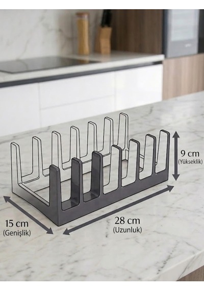 Beylini 6 Bölmeli Tencere Kapağı Ve Tabak Düzenleyici Çekmece İçi Diğer