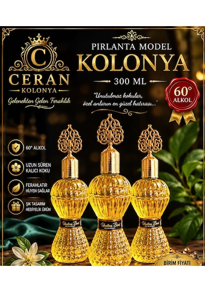 Unutma Beni Kolonyası 300 Ml X 3 Adet