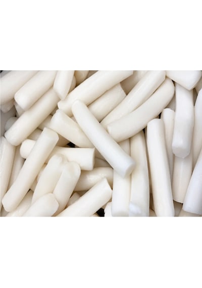 Smart Market Tteokbokki ve Tteokguk Kore Pirinç Keki 1 KG 2li Set