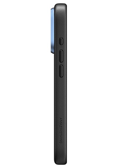 İphone 18 Pro Kılıf M-safe Özellikli Airbag Tasarımlı Amazingthing Glamour Slens Serisi Kapak Mavi
