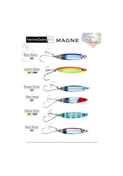 Naniwaosakashi Magne Kaşık 8,9cm 28gr