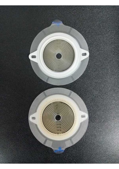 Taban Plakası Kolostomi İleostomi Ürostomi Adaptörü Şeffaf 60 Mm 17720 1 Kutu 5 Adet