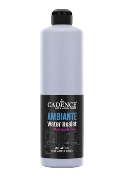 Cadence Ambiante Suya Dayanıklı Akrilik Boya Aw-08 Arduvaz Gri 500ml + Katalizör 20gr 6998