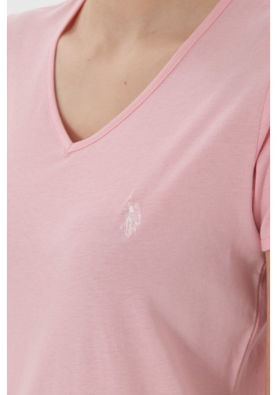 U.s. Polo Assn. Kadın Pembe Pijama Takım 50312915-vr041 Pembe