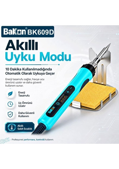 Bakon Bk609d 90w Dijital Ekranlı Kalem Havya