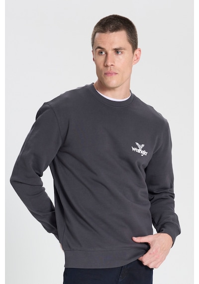 Wrangler Regular Fit Normal Kesim Bisiklet Yaka %100 Pamuk Antrasit Sweatshirt W6895935355 Koyu Füme Wrangler Regular Fit Normal Kesim Bisiklet Yaka %100 Pamuk Antrasit Sweatshirt W6895935355 Koyu Füme