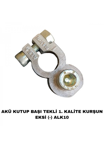 Akü Kutup Başı 2li 10mm 1. Kalite Kurşun + - Alk10