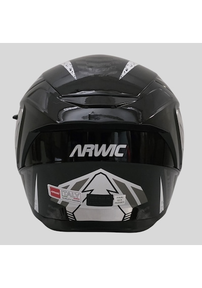 Arwic Street Model Yarım Motosiklet Kaskı Ar836 Gri