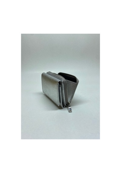 Shop Kadın Cüzdan Hakiki Deri Çok Bölmeli Fermuarlı Floter Deri - Hardal Sarısı Gümüş - 888655380 Gümüş