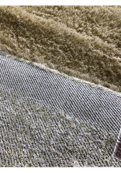 Saray Halı Simli Deri 100X300 Sarı Derili Simli Yolluk 3 Metre !