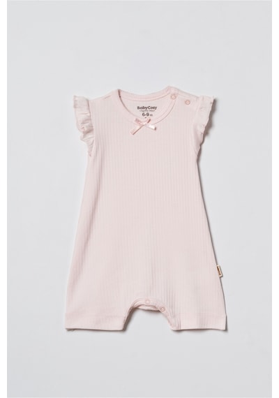 Babycosy Organic Wear %100 Organik Pamuk,2 Li Kız Bebek Tulum,fırfırlı Kısa Kol,yazlık Tulum Set,0-24 Ay,bebek Serisi Pembe Babycosy Organic Wear %100 Organik Pamuk,2 Li Kız Bebek Tulum,fırfırlı Kısa Kol,yazlık Tulum Set,0-24 Ay,bebek Serisi Pembe
