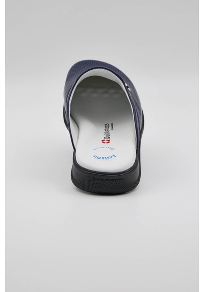 Term-0012 Quicksteps Professional Erkek Anatomik Ve Comfort Sabo Terlik Lacivert