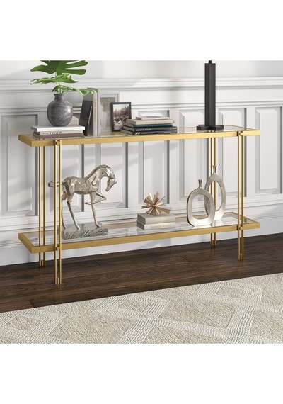 Dolores Gold Metal&cam Dresuar 140cm Gold
