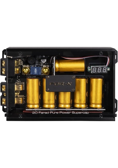 For-x Kapasitör 20 Farad - For-x Xcap-20f Gerçek 20 Farad Capacitor - 12v Kapasitör