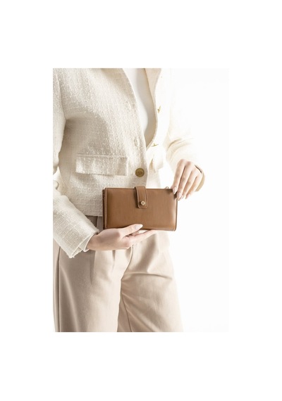 Jacquline Clcz049c Kadın Cüzdan Camel Camel