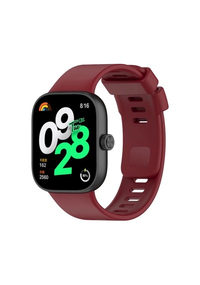 Gld-spt- Newface Xiaomi Redmi Watch 4 Klasik Kordon - Bordo