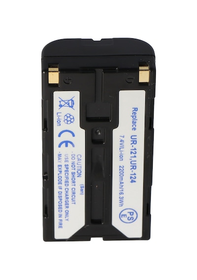 Sanyo Ur-121D Ur-124 Idc-1000Z İçin Uygun Accucell Pil