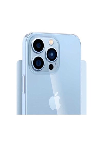 Apple Uyumlu iPhone 13 Pro Max Kılıf Zore Blok Kapak Renksiz