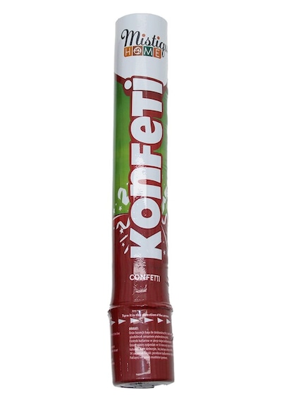 Konfeti - Karnaval Renkli - 30 Cm Çok Renkli