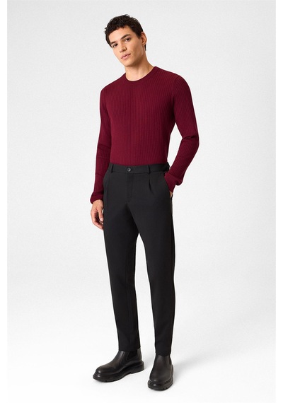 Back And Bond Siyah Slim Fit Takım Pantolon Çok Renkli